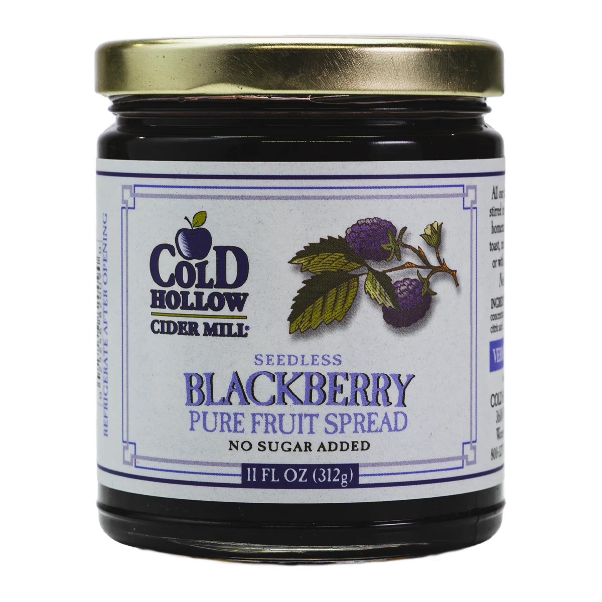 Cold Hollow - Pure Fruit Blackberry
