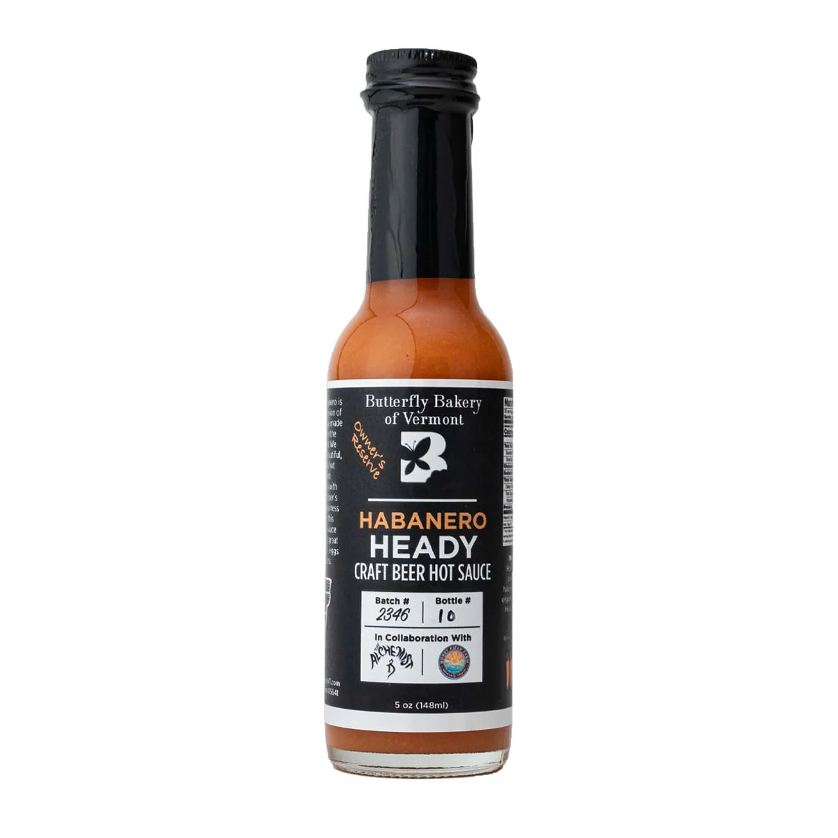Butterfly Bakery - Habanero Heady Hot Sauce - Image 2