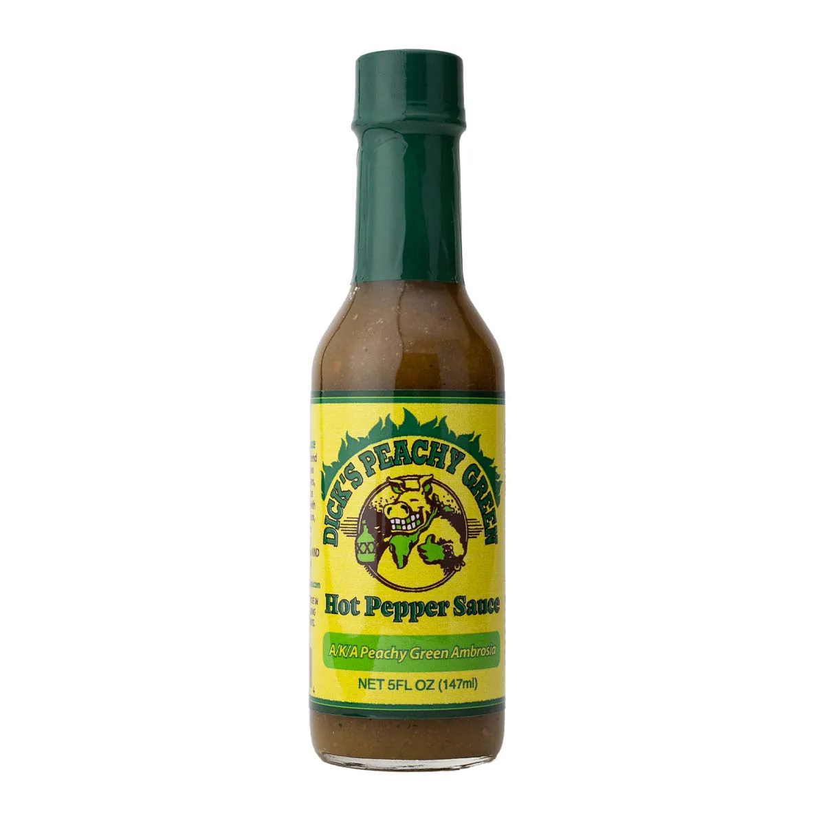 Dirty Dick's Peachy Green Hot Sauce