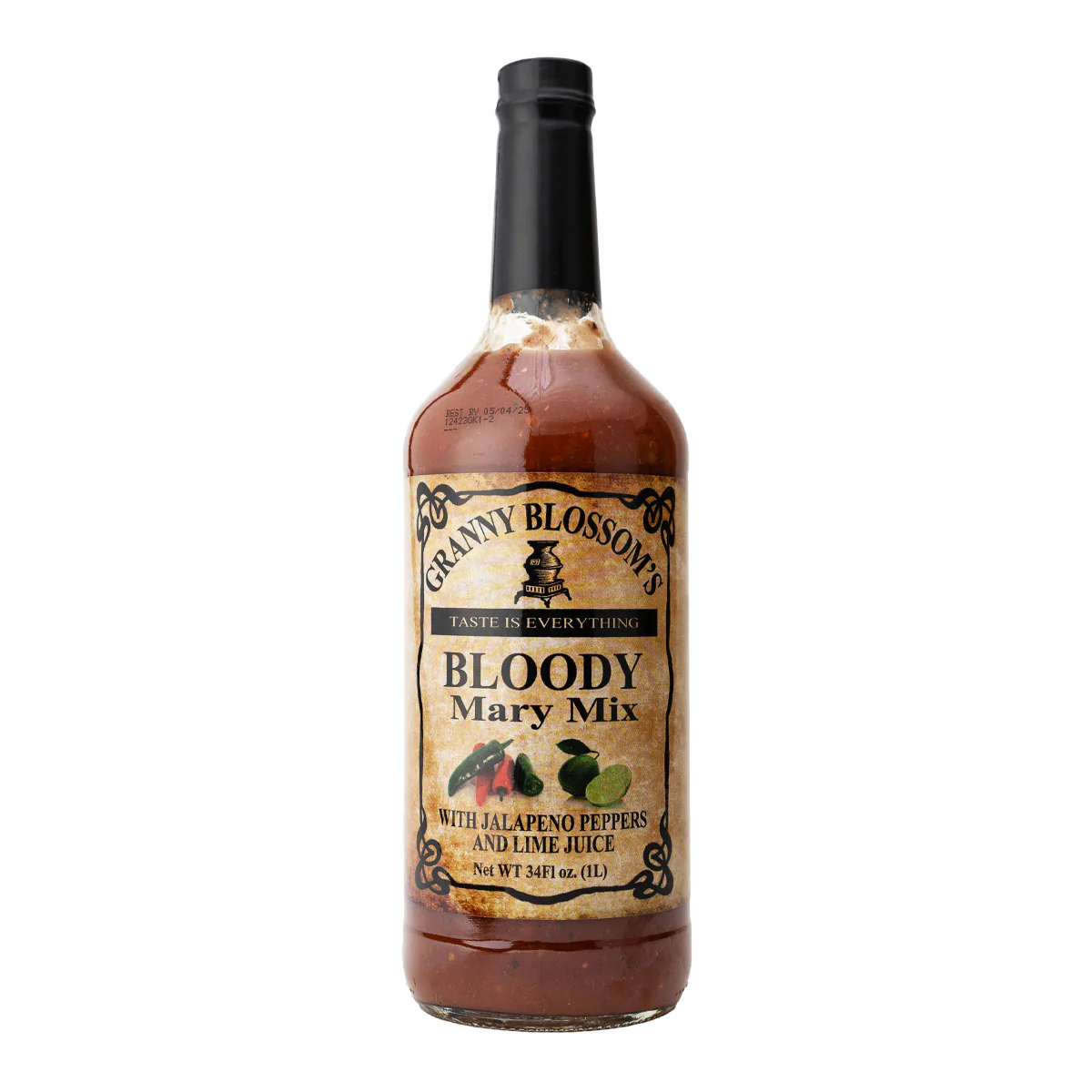 Granny Blossom's Bloody Mary Mix Jalapeño  and Lime